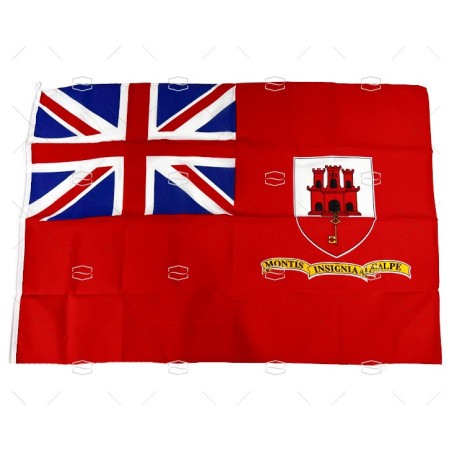 BANDERA GIBRALTAR MERCANTE 100x 70 ADRIA BANDIERE