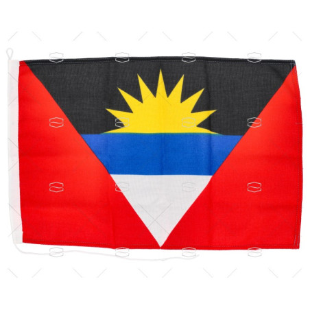 BANDERA ANTIGUA Y BARBUDA 45x 30cm