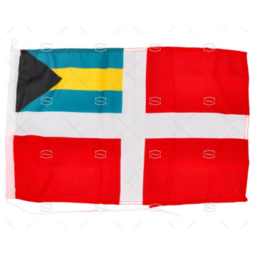 BANDERA BAHAMAS MERCANTE 45x 30cm