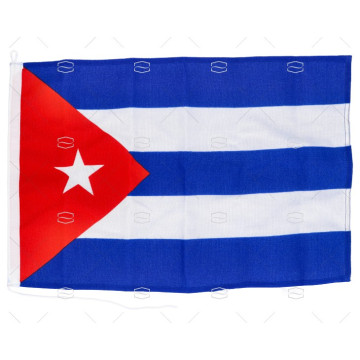 BANDERA CUBA 45x 30cm