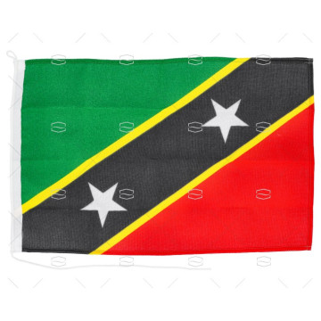 BANDERA SAINT KITTS & NEVIS 45x 30cm