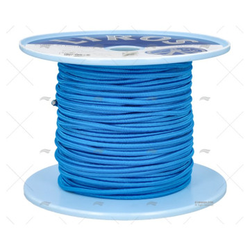 CABO SHOCK CORD 05mm AZUL 100m