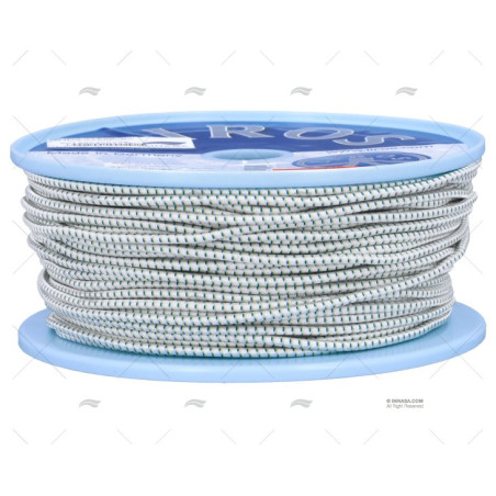 CABO SHOCK CORD 04mm BLANCO 100m