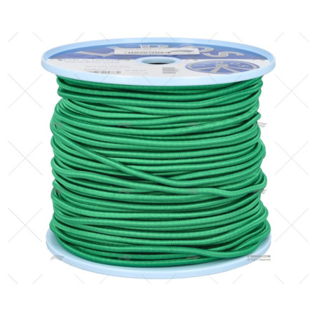 CABO SHOCK CORD 05mm VERDE 100m