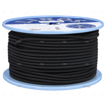 CABO SHOCK CORD 07mm NEGRO 100m