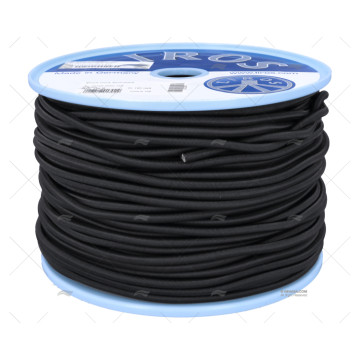 CABO SHOCK CORD 06mm NEGRO 100m