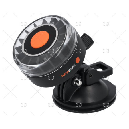 NAVILIGHT TRICOLOR 2NM CON BASE VENTOSA NAVISAFE