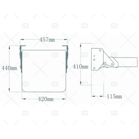 ASIENTO BANQUETA BLANCO