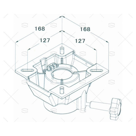 BASE SILLA GIRATORIA
