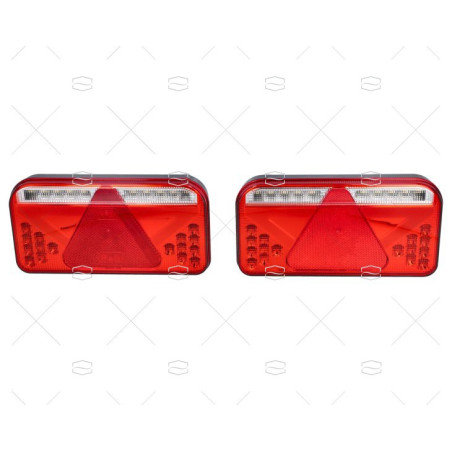 KIT LUCES REMOLQUE 12/24V RECTANGULARES