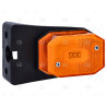 LUZ INTERMITENTE NARANJA LED CON SOPORTE
