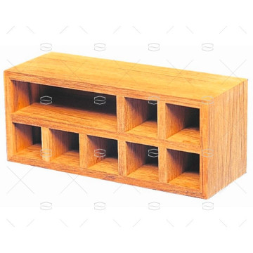 CAJA TECA PARA BANDERAS 260x105x110 mm ARC MARINE