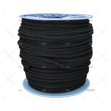 CABO POLYESTER 10mm NEGRO 200m