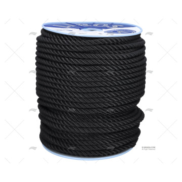 CABO POLYESTER 14mm NEGRO 150m