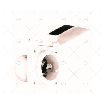 BASE ELEC POPA 50A 3 MAS TIERRA PVC HUBBELL