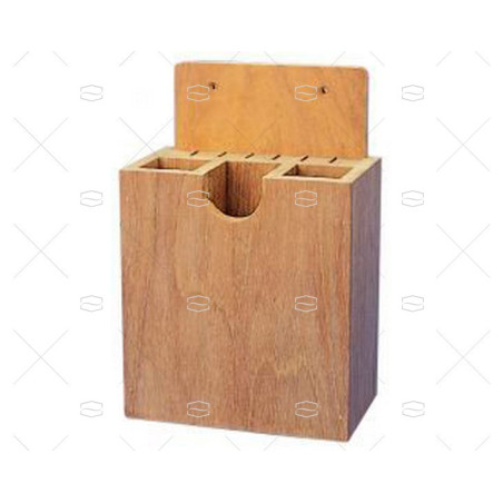 PORTA CUBIERTOS TECA ARC MARINE