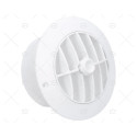 REJILLA AIRE ACONDICIONADO PVC REDONDA BLANCA