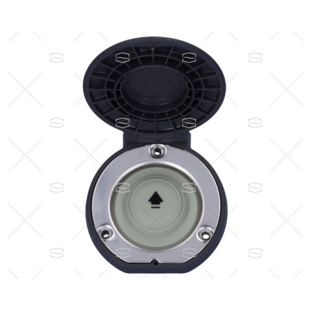 PULSADOR ELECTRICO NO ROTULADO GRIS LEWMAR