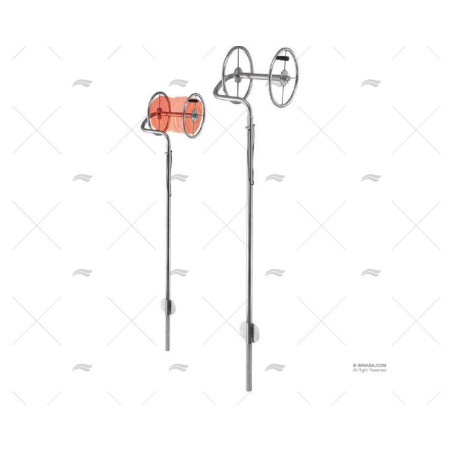 SOPORTE INOX PARA ROLLO DE RABIZA