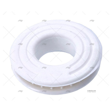 OJAL PLASTICO BLANCO (10u)