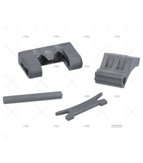 KIT BISAGRAS GRIS LEWMAR