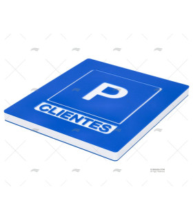 SEÑAL DE PARKING PARA CLIENTES IMNASA