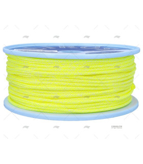 CABO MAGIC SPORT 4mm AMA.NEON-BLANC 100m LIROS
