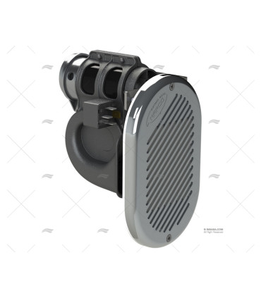 BOCINA HURRICANE 12V PNEUM. CROMADA MARCO