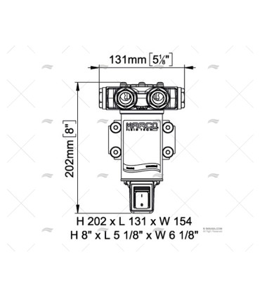 BOMBA DIESEL 24V C/INTERRUPTOR MARCO