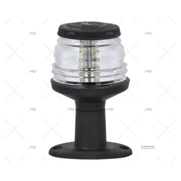 LUZ TODO HORIZONTE C/BASE 12V NEGRA LED