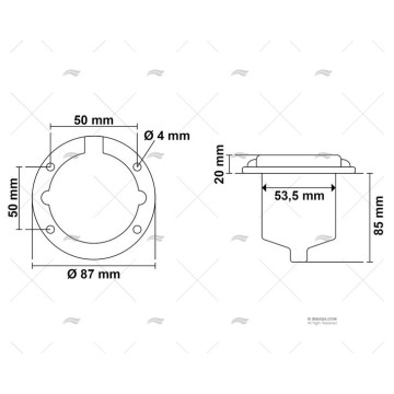 BASE INOX MACHO