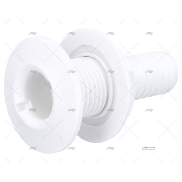 PASACASCO PLASTICO BLANCO 1"