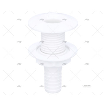 PASACASCO PLASTICO BLANCO 3/4"