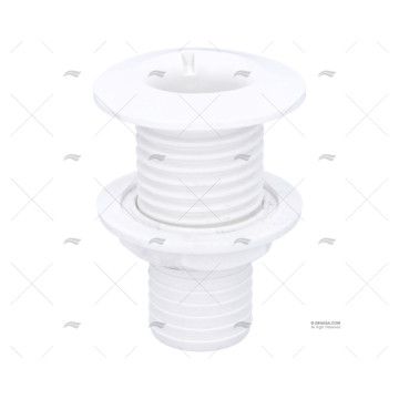 PASACASCO PLASTICO BLANCO 1-1/2"