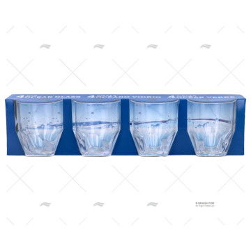 VASO PARA WHISKY 360ML 4 PIEZAS